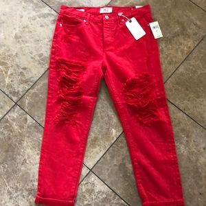 Lucky Brand Ripped Jeans